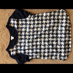 J.crew houndstooth tee